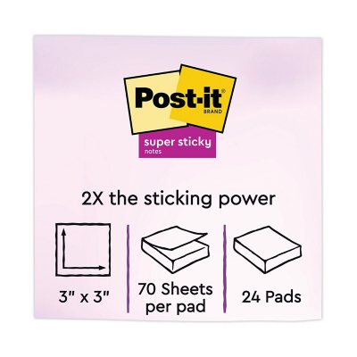 World Design Sticky Notes - Sticky Notes with Logo - Q203311 QI