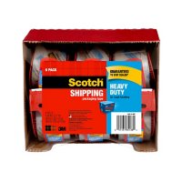 6 Pack Scotch Heavy Duty Shipping Packaging Tape Dispensers Deals