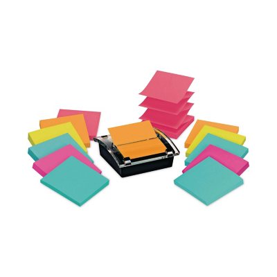 Post-it Pop-up Note Dispenser/Value Pack 4 x 4 Self-Stick Notes