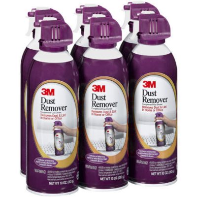 3M DUST REMOVER DRY COMPRESSED GAS DUSTER 12OZ.