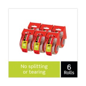 DSS Distributing 1 x 55 yds, Premium Grade Masking Tape, Orange, 6 Rolls/Bundle (DSS46167-6)