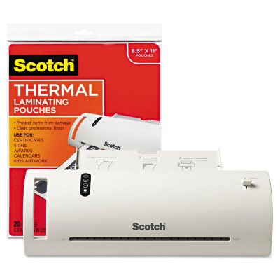 Scotch 20ct Dry Erase Thermal Laminating Sheets : Target