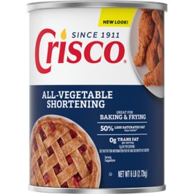 Crisco All-Vegetable Shortening, 96oz.