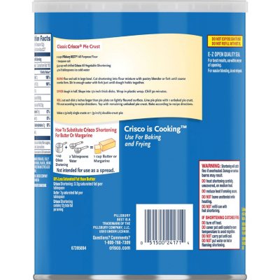 Crisco® All-Vegetable Shortening Sticks, 3 ct / 6.67 oz - Food 4 Less
