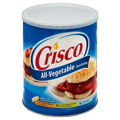 CRISCO SHORTENING 1/6 LBS. Sam's Club