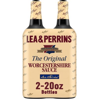 Lea & Perrins 5 fl. oz. Worcestershire Sauce Bottles - 24/Case