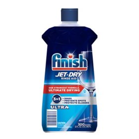 Finish Jet-Dry Ultra Rinse Aid, Dishwasher Rinse & Drying Agent 32 fl. oz.