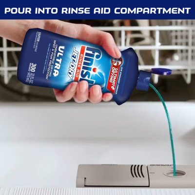 Finish ® Jet-Dry ® Rinse Aid Hardwater Protection 