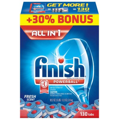 Finish® Power All in One Dishwasher Tablets