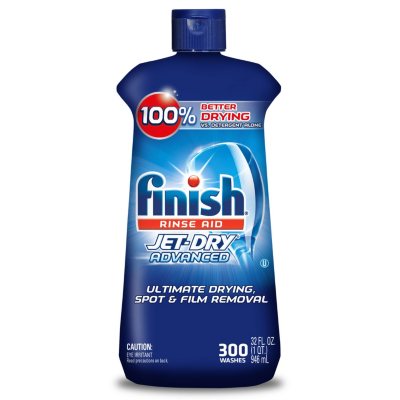 Finish Jet-Dry Rinse Aid, Dishwasher Rinse Agent & Drying Agent (32oz.)