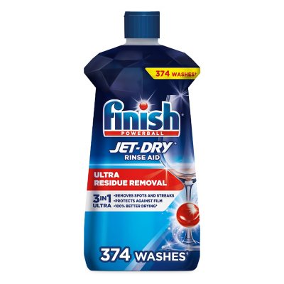 Finish Jet-Dry Rinse Aid, 38 fl. oz.