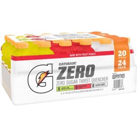Gatorade Zero Thirst Quencher Variety Pack 20 fl. oz., 24 pk.