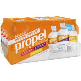 Propel Immune Support Zero Sugar Variety Pack 16.9 fl. oz., 24 pk.