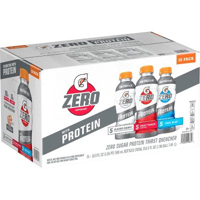 Gatorade Zero Glacier Cherry with Protein