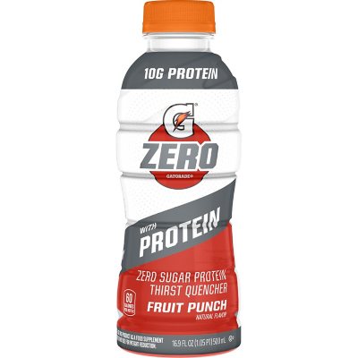 Gatorade G Zero With Protein Variety Pack 16 9 Fl Oz 15 Pk Sam S Club