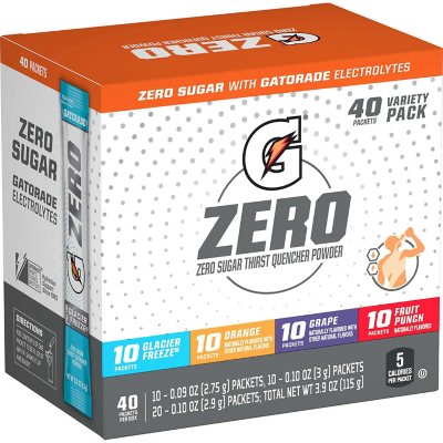 Gatorade G Zero Sugar Flavor Variety Pack Sports Drink Mix, 57% OFF