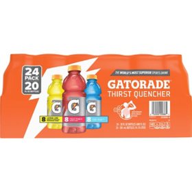 Gatorade Sports Drinks Variety Pack, 20 fl. oz., 24 pk.