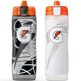 Gatorade GX 30 oz. Montage Water Bottles, 2 Pack (Choose Color)
