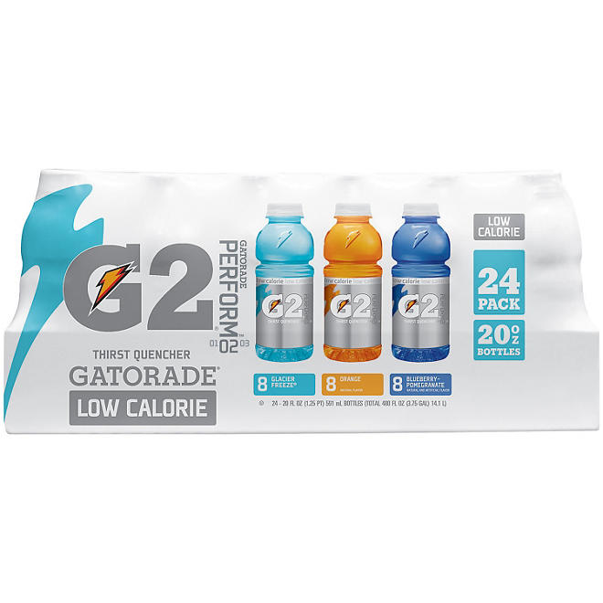 Gatorade G2® Perform 02 Low Calorie Thirst Quencher Variety Pack - 24/20 oz.