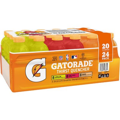 Gatorade 20 oz. Wide Mouth Bottle 54 Case Pallet - Hydration Depot
