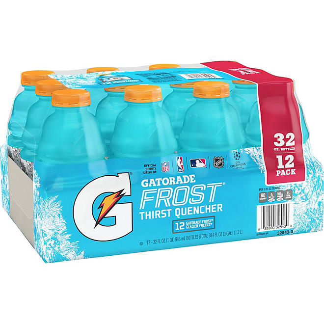 Gatorade Frost Glacier Freeze Sports Drink, 32 oz. (12 pk.)