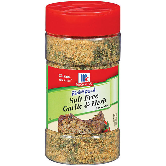 McCormick Perfect Pinch Salt-Free Garlic and Herb Seasoning (7.75 oz.)