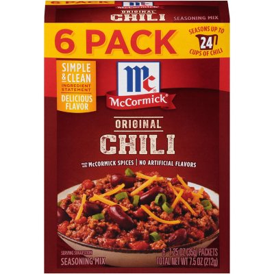 Mccormick Seasoning Mix, Gluten Free, Chili - 1 oz