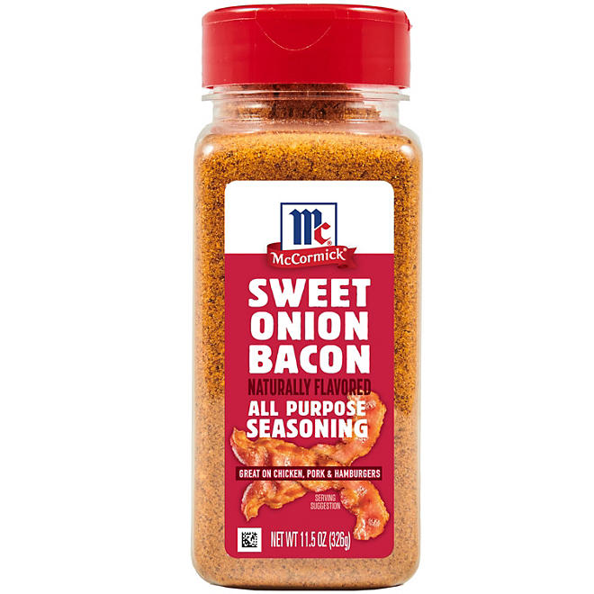 McCormick Sweet Onion Bacon All-Purpose Seasoning Blend 11.5 oz.