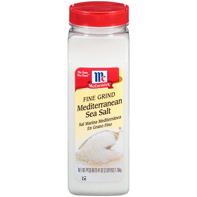 McCormick Fine Grind Mediterranean Sea Salt (41 oz.)