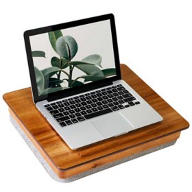 Rossie Home Acacia Wood Easel Lap Desk with Storage, Natural