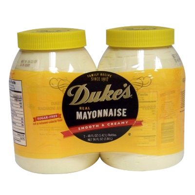 DUKE'S MAYONNAISE *Qty x 2 / 48oz Jars* No Sugar * Gluten Free | eBay