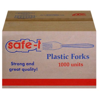 SafeT Plastic Forks 1000 ct. Sam's Club