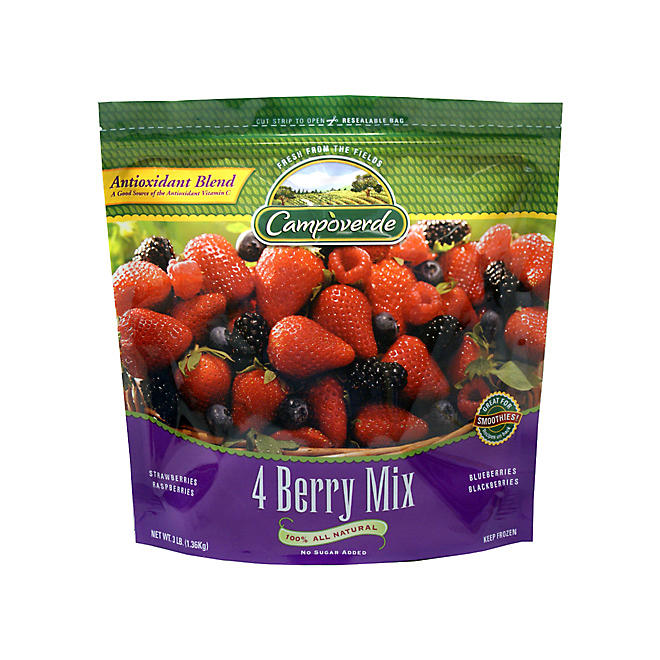 Campoverde 4 Berry Mix - 3 lb.