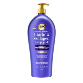 OGX Volume & Strength + Biotin & Collagen Shampoo, 40 fl. oz.