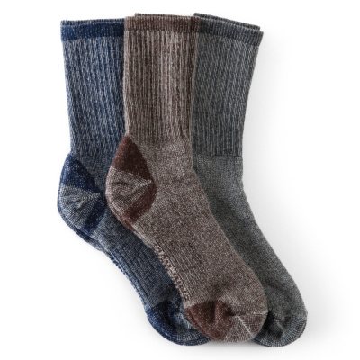 3PK MERINO WOOL SOCK MEN'S SIZE 6-9, 9-12 - Sam's Club