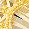Yellow Gold, variant on Diamond Cut Halo Flower Stud Earring in 14K Gold