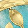 Amazonite, variant on Tree of Life Dangle Earrings in 14K Gold