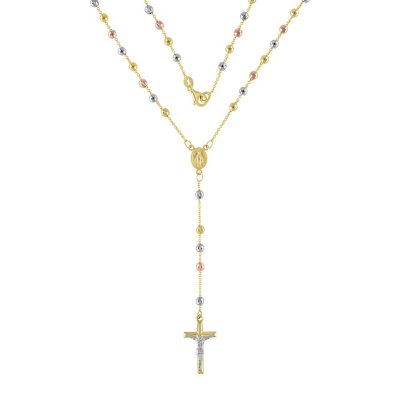 Rosary sale bead necklace