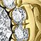 Yellow Gold, variant on 0.60 CT. T.W. Diamond Earring & Pendant Set in 14K Gold
