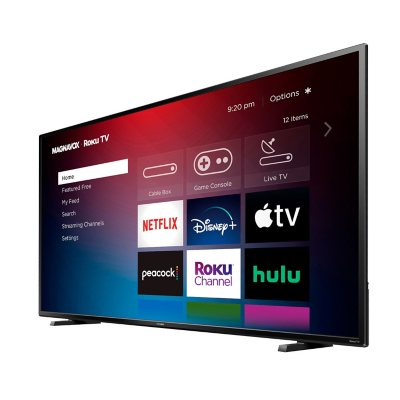 Magnavox 65 Class 4k Uhd Hdr Smart Roku Tv 65mv379r F7 Sam S Club