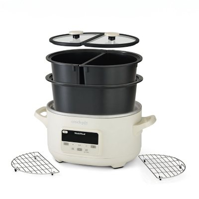 Crock-Pot 8-Quart MultiMeal Multicooker and Programmable Slow Cooker