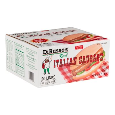 Turkey Sausage Links, DiRussos Italian Sausage