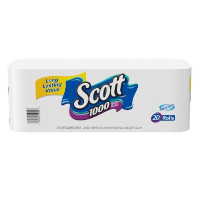 Scott 1000 Bath Tissue (20 ct.) - Sam's Club