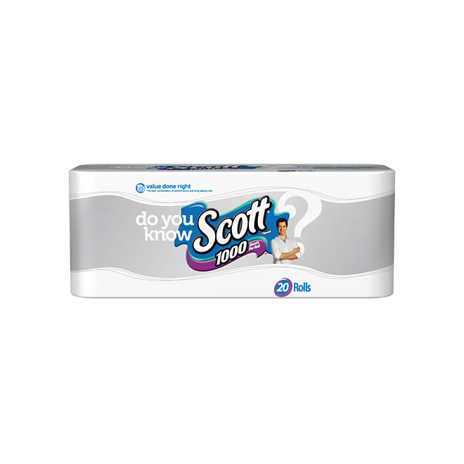 Scott® Bath Tissue White - 20 pk.