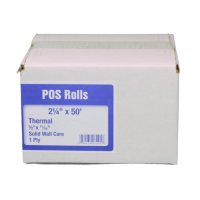 Alliance Thermal Paper Receipt Rolls, 2 1/4" x 50', White, 50 Rolls