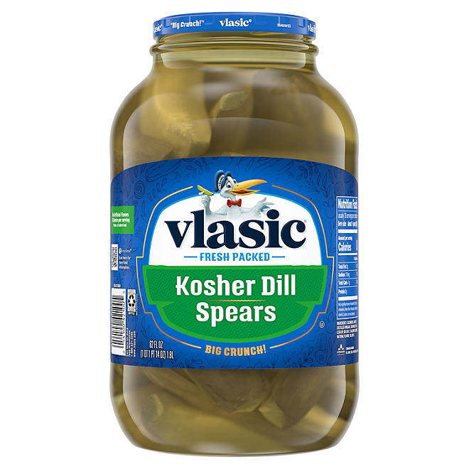 Vlasic® Farms™ Kosher Dill Spears - 62 oz.