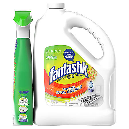 Fantastik with Spray Bottle (1 gal. jug, 32 oz. spray bottle)