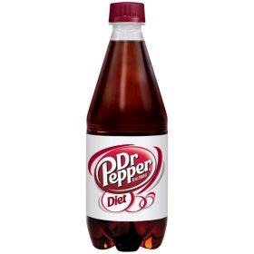 Diet Dr Pepper 24 oz. bottles, 24 pk.