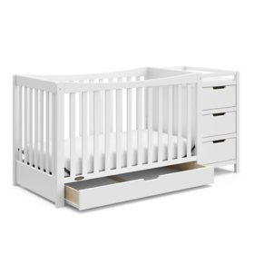 Graco Remi 4-in-1 Convertible Crib And Changer (Choose Your Color)	
