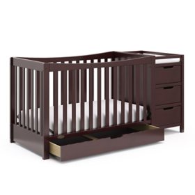 Graco Remi 4-in-1 Convertible Crib And Changer (Choose Your Color)